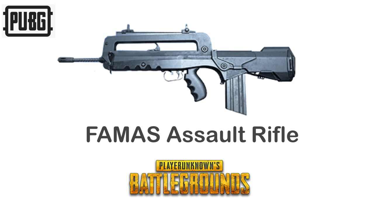 FAMAS Assault Rifle in PUBG Mobile: All you need to know - GamiXer